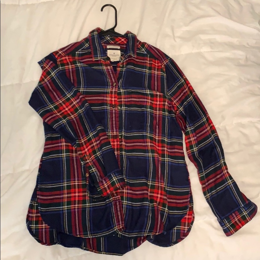 American Eagle Plaid Flannel